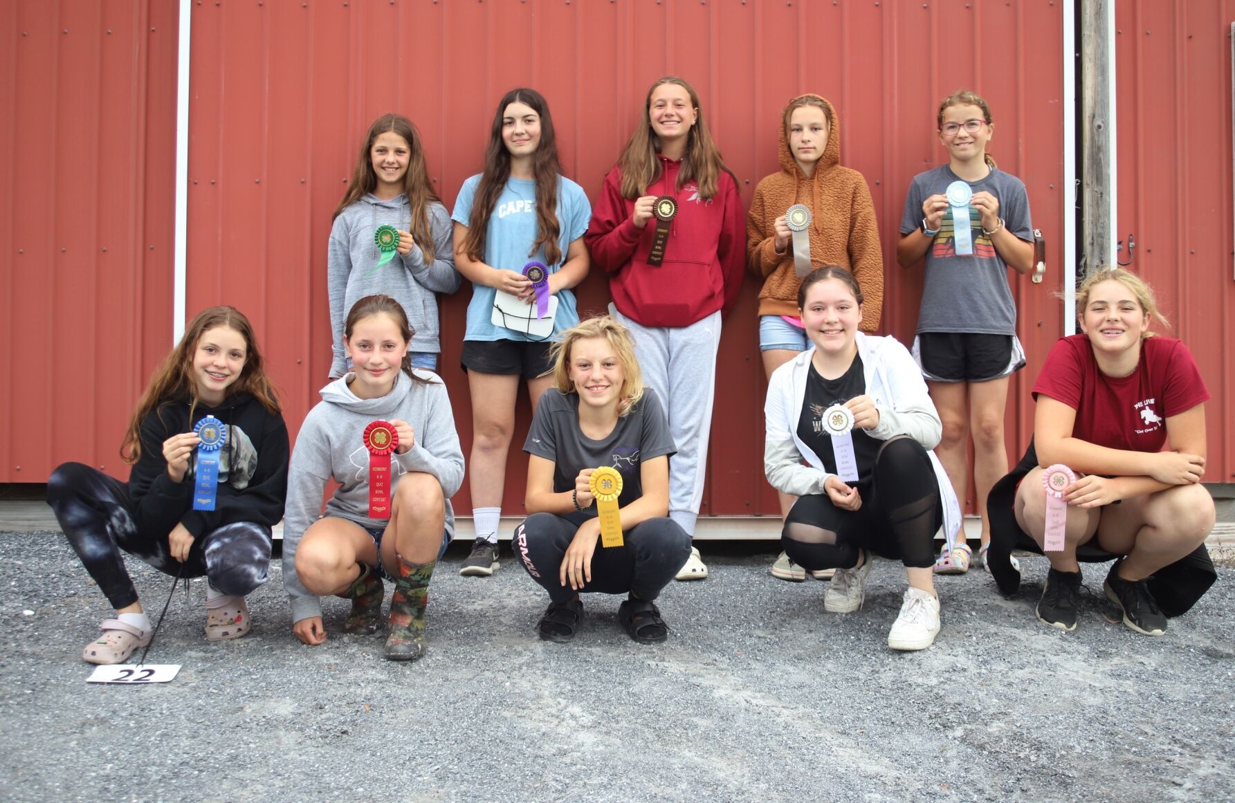 Emma Cater 4-H win